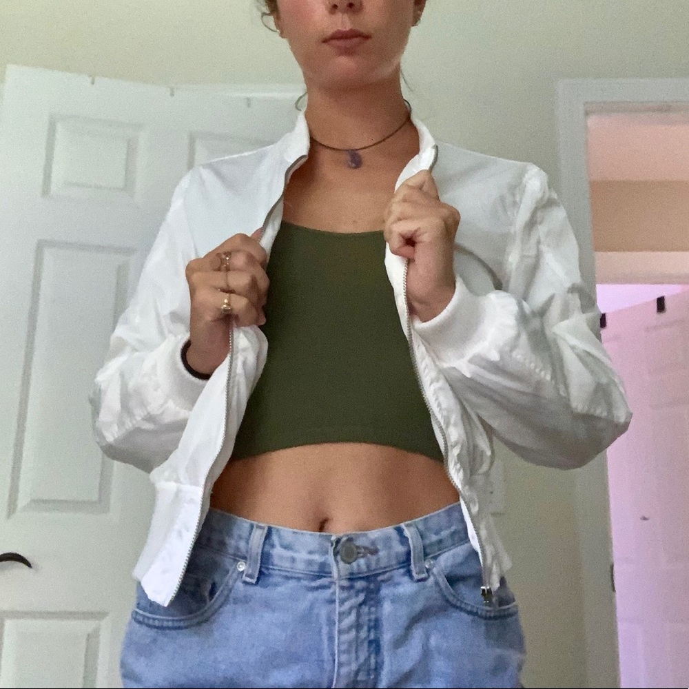 Anthropologie bomber jacket